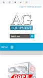 Mobile Screenshot of agequipment.com.au